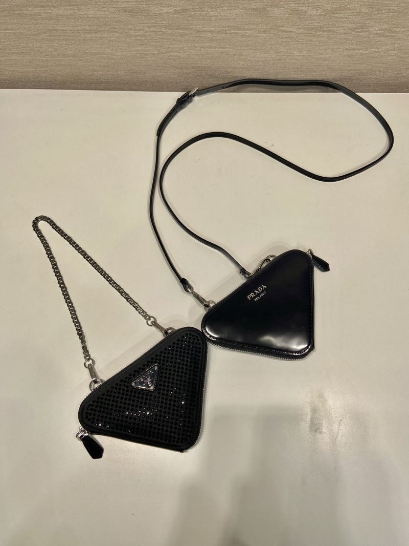 Pra*a triangle pouch